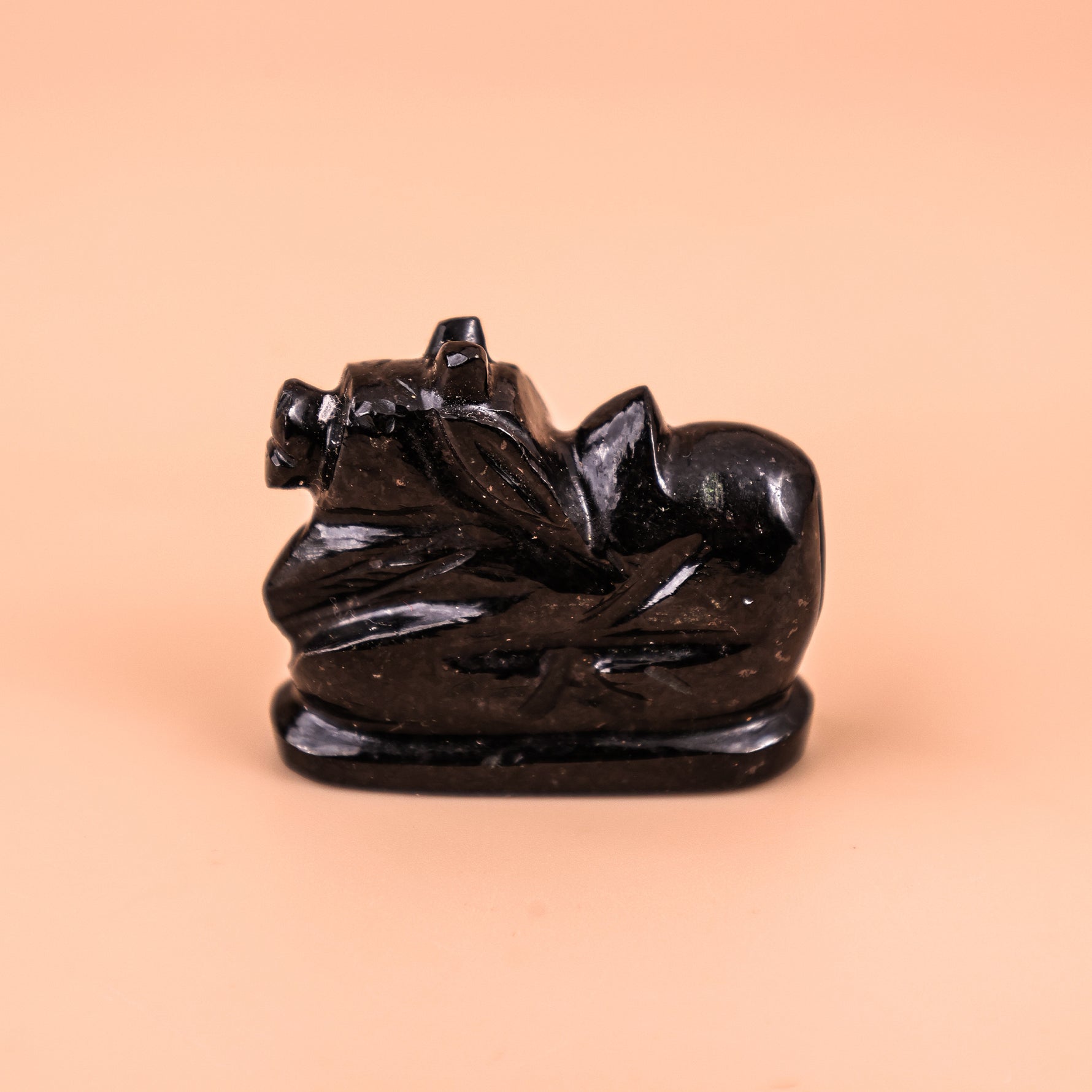 Black Jade Nandi - Abhimantrit