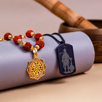 Hanuman Chalisa Pendant with Laxmi Yantra Combo