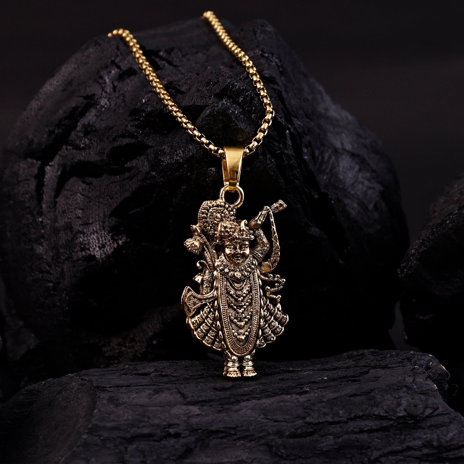 Shree Nathji Krishna Pendant - Abhimantrit