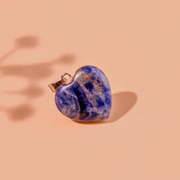 Sodalite Heart Pendant
