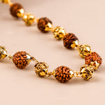 Silver Plated Divya Rudraksha Mala