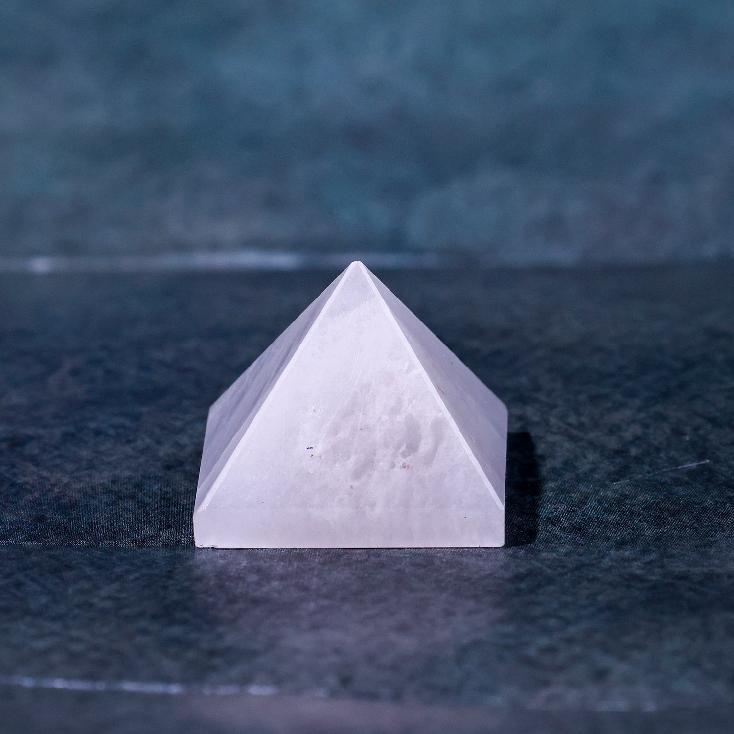 Clear Quartz Pyramid - Abhimantrit