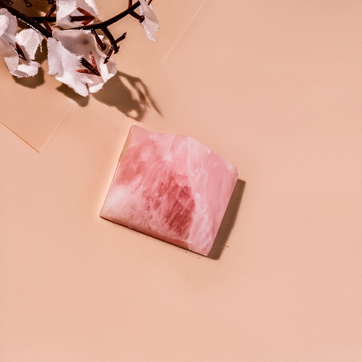 Rose Quartz Pyramid - Abhimantrit