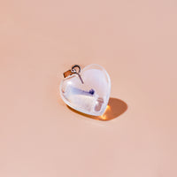 Opalite Heart Pendant - Abhimantrit & Certified