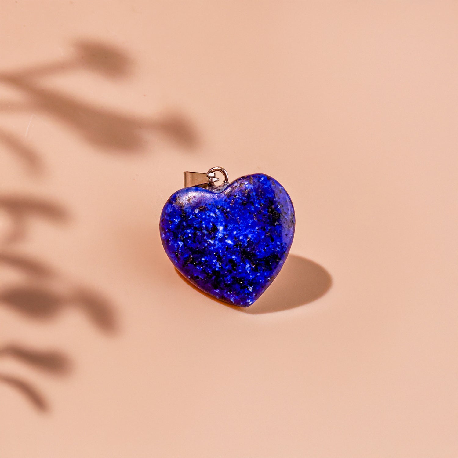 Lapis Lazuli Heart Pendant - Abhimantrit & Certified