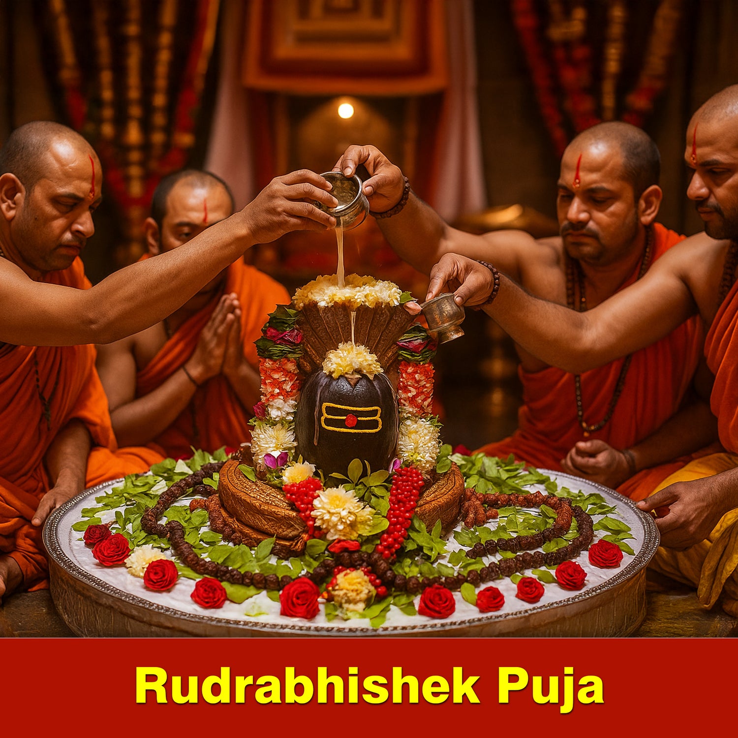 Rudra Abhishek Puja & Yajna: To Invoke Lord Shiva’s Divine Blessings for Peace, Protection & Removal of Negativity