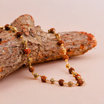 Silver Plated Divya Rudraksha Mala