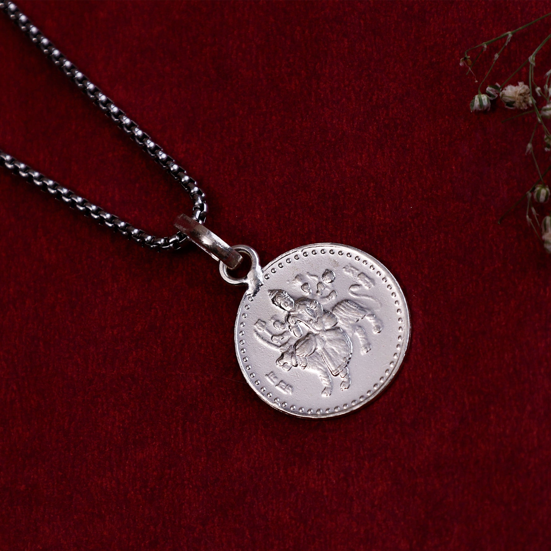 Ambe Maa Yantra Pure Silver - Abhimantrit