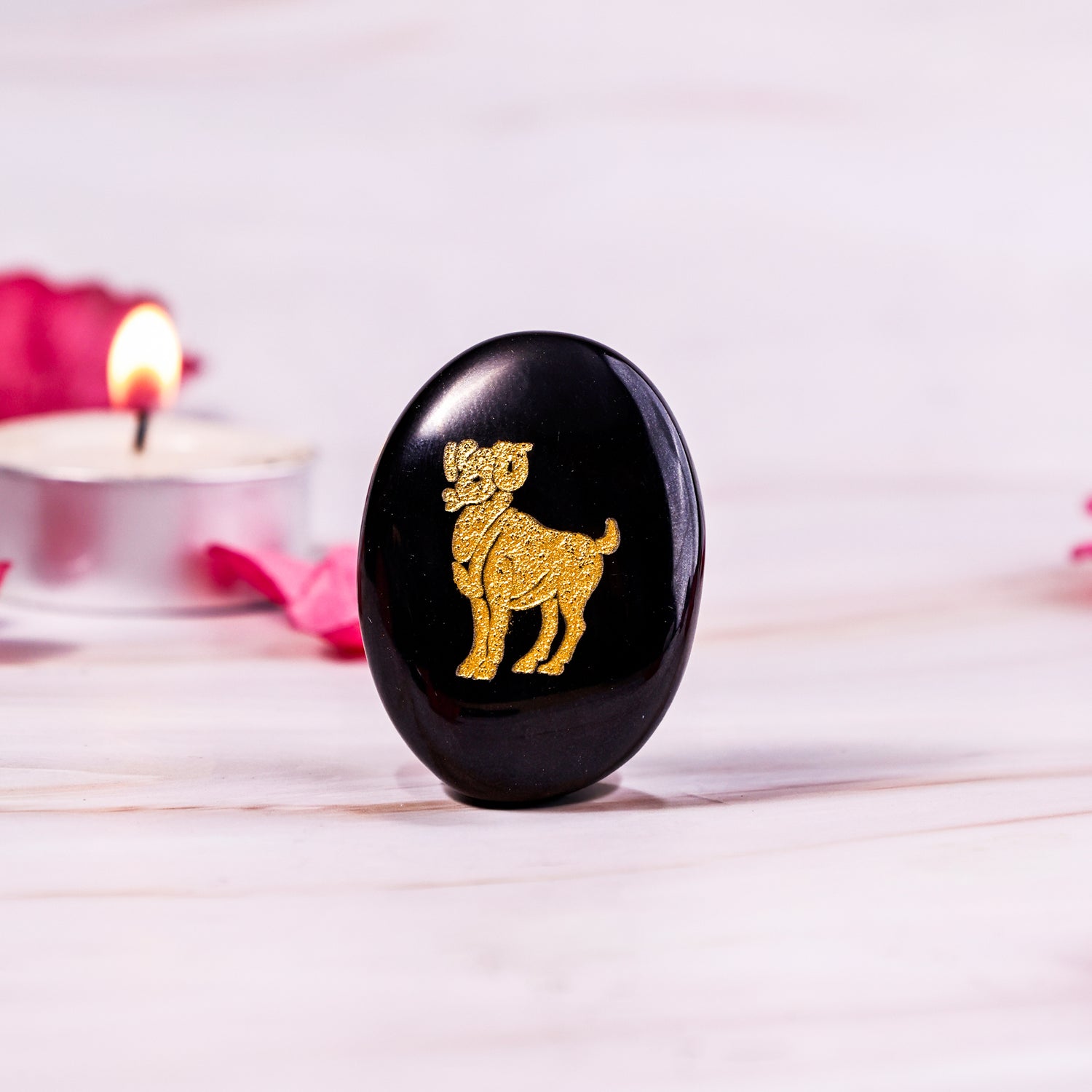 Aries Zodiac Sign Coin - Abhimantrit