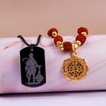 Hanuman Chalisa Pendant with Laxmi Yantra Combo