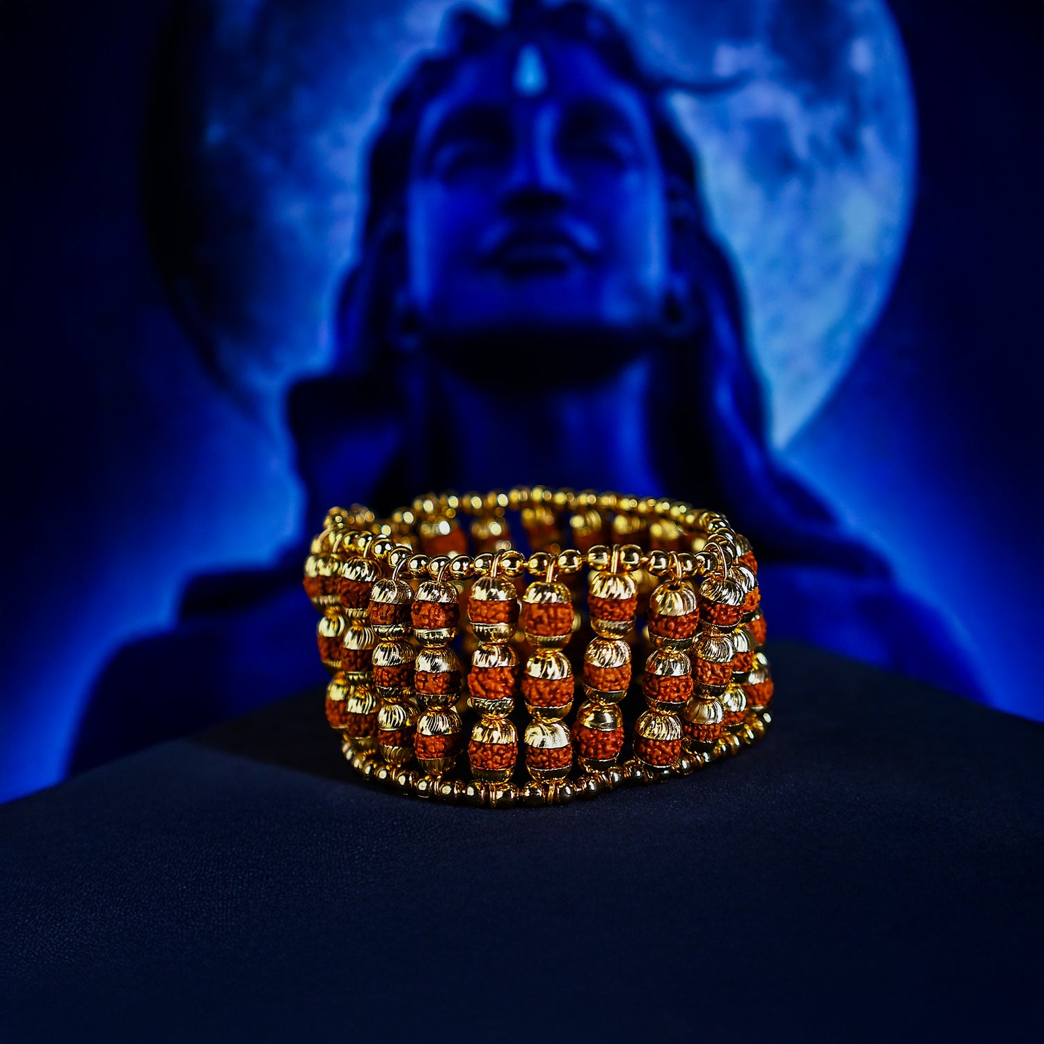 Rudraksha Chain Bracelet