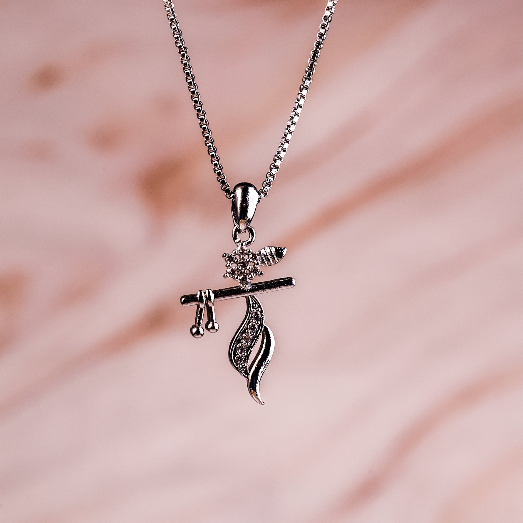 AD Chrome Basuri Pendant - Abhimantrit