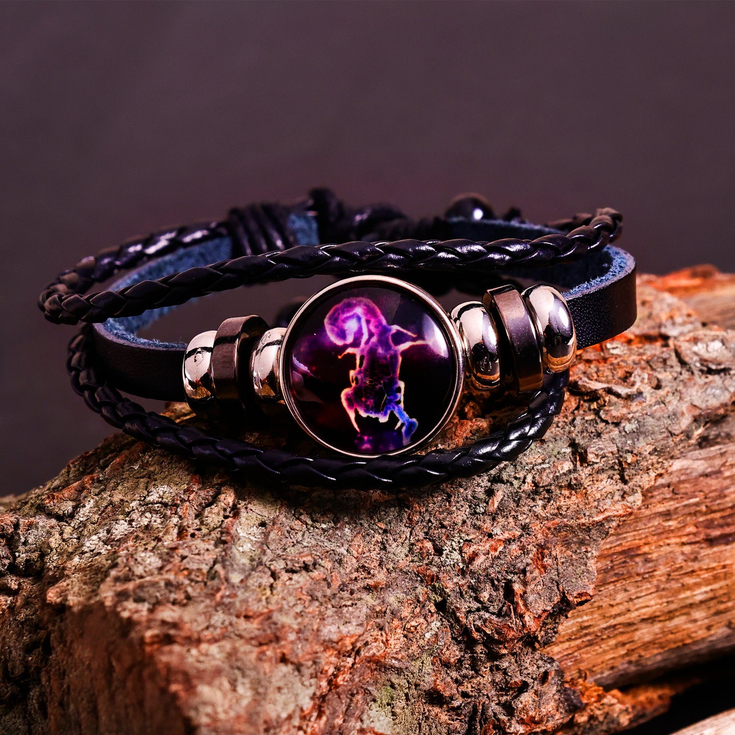 Scorpio Leather Bracelet