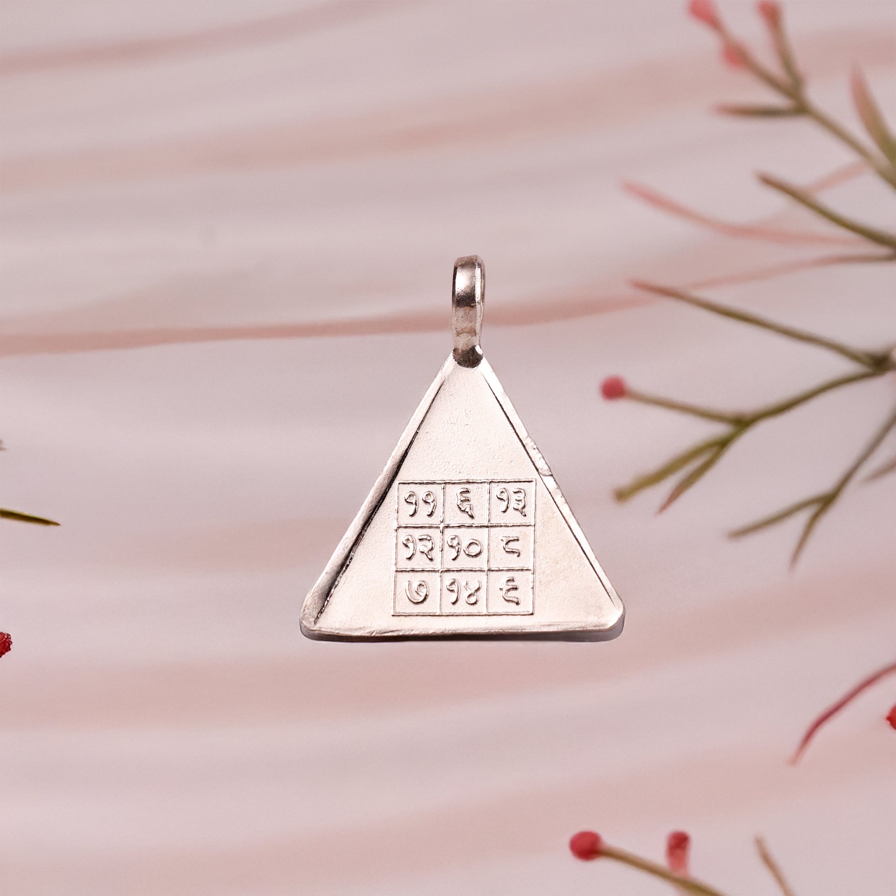 Pyra Chandra Yantra Pure Silver - Abhimantrit