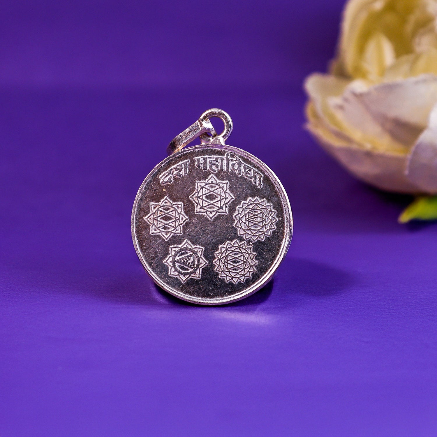 Dasha Mahavidha Yantra Pure Silver - Abhimantrit