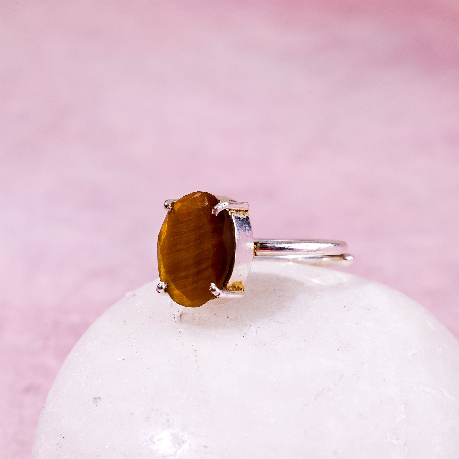 Tiger Eye Ring - Abhimantrit & Certified