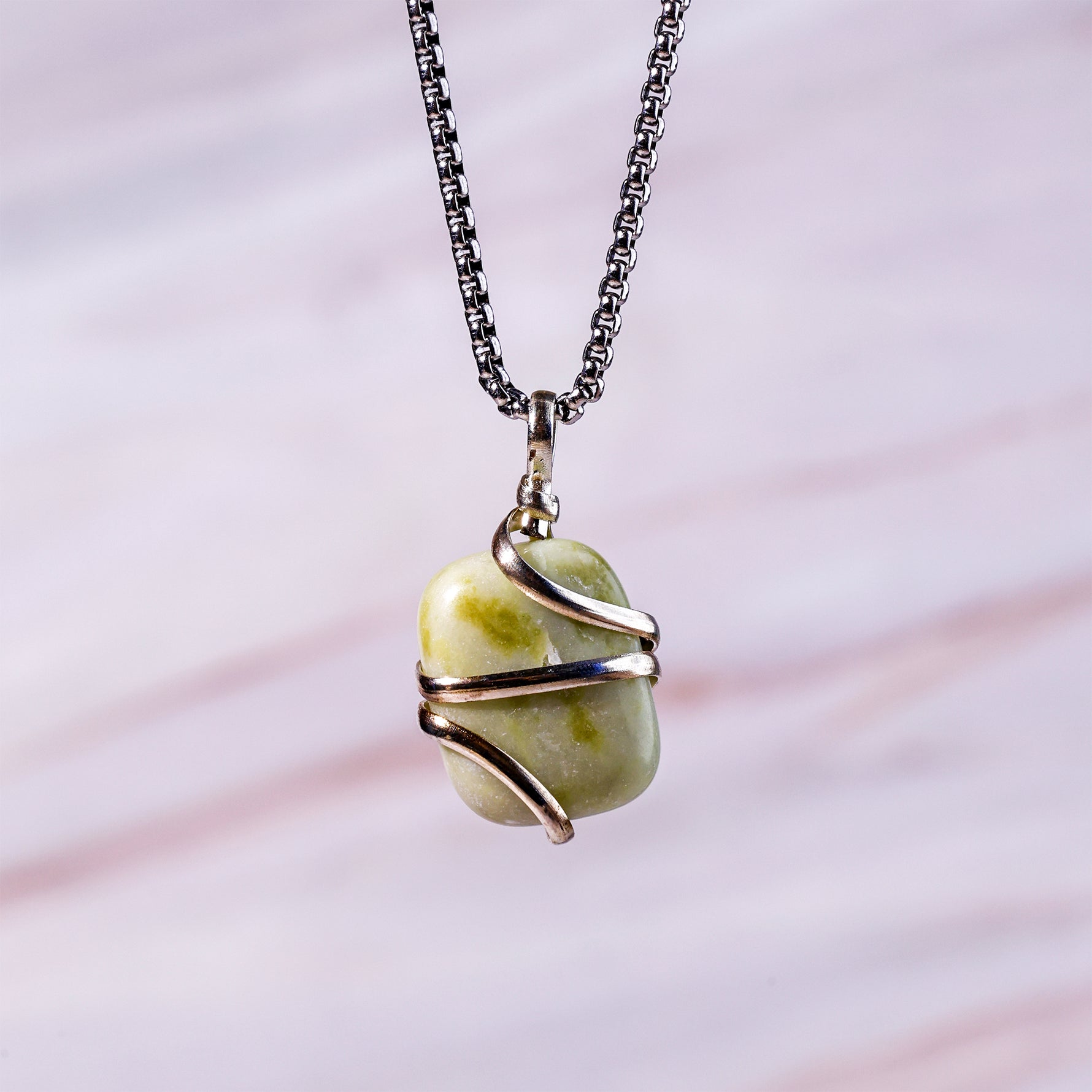 Serpentine Wrapping Pendant - Abhimantrit & Certified