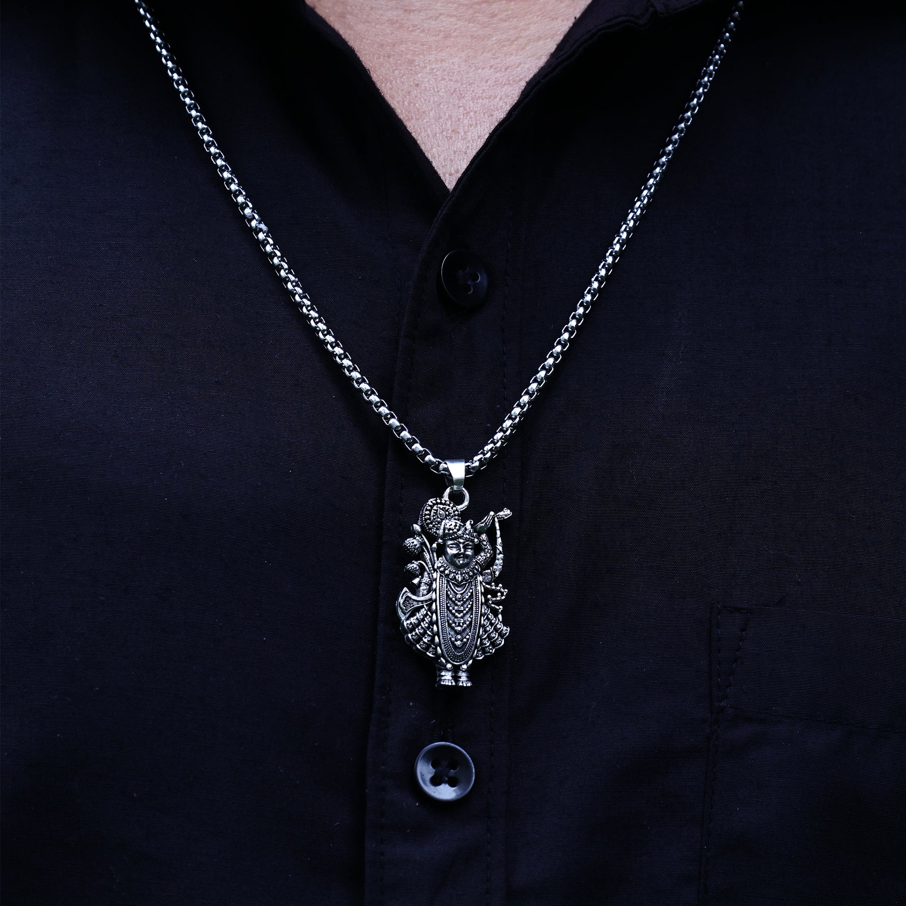Shree Nathji Krishna Pendant - Abhimantrit