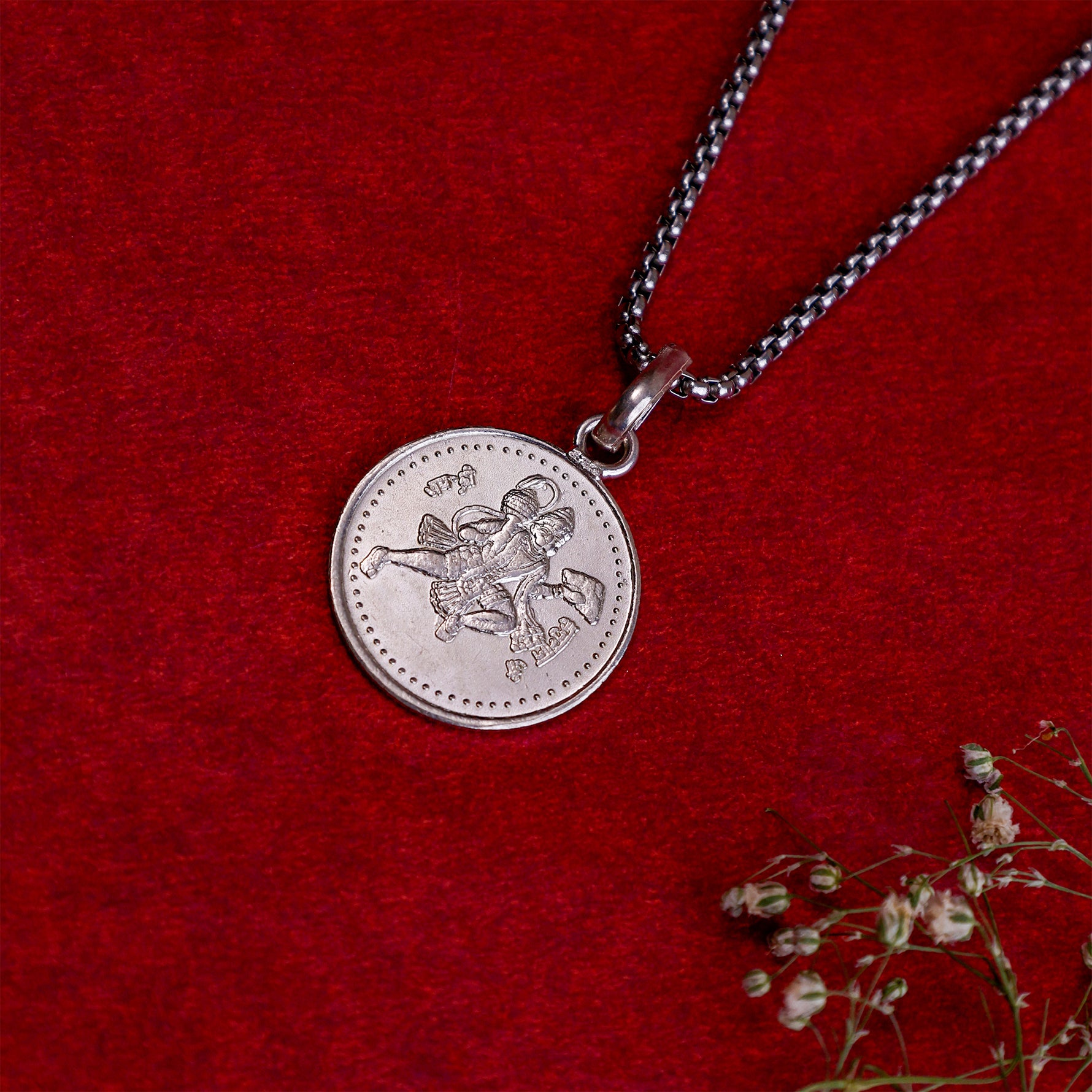 Shree Hanuman Yantra Pure Silver - Abhimantrit