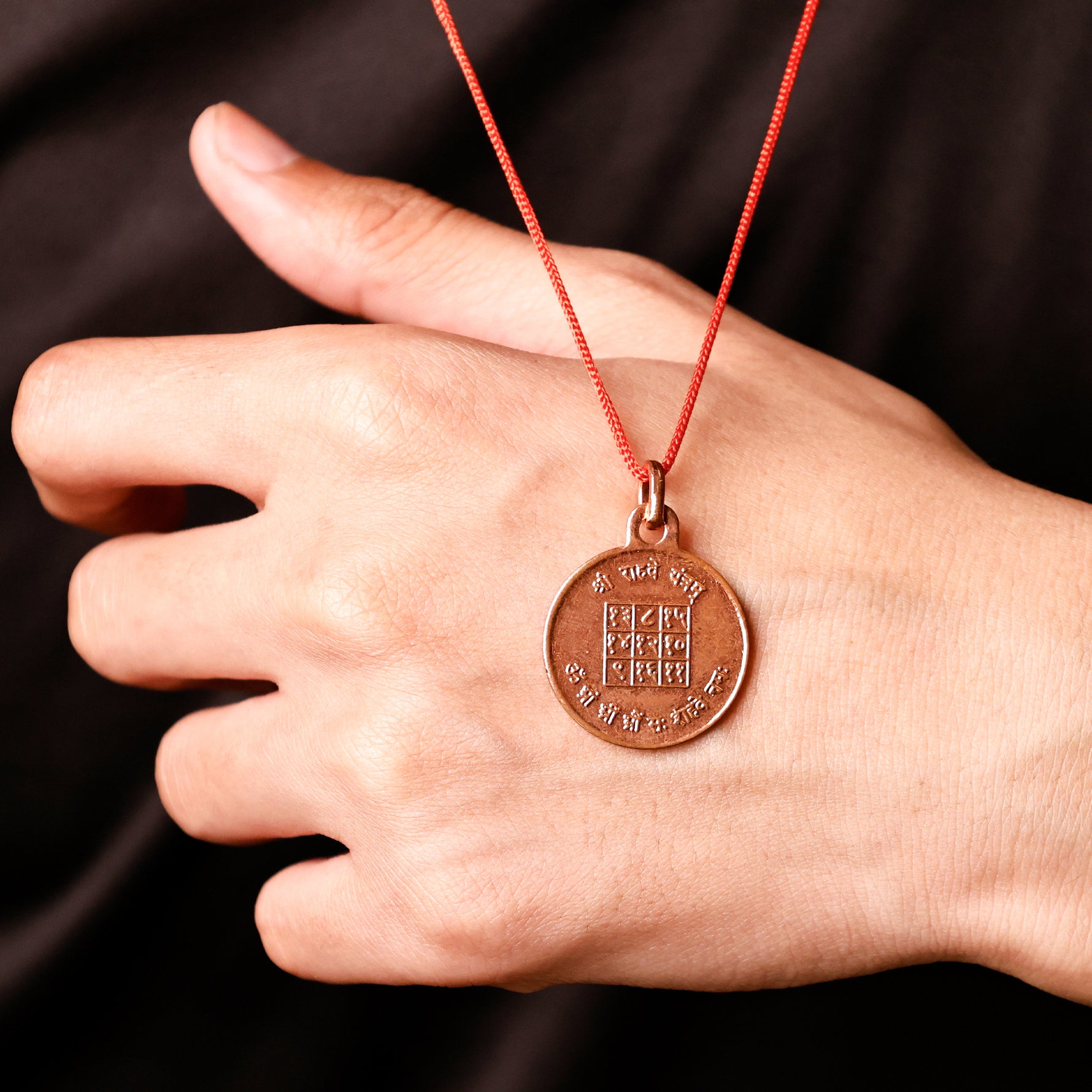 Copper Rahave Yantra - Abhimantrit
