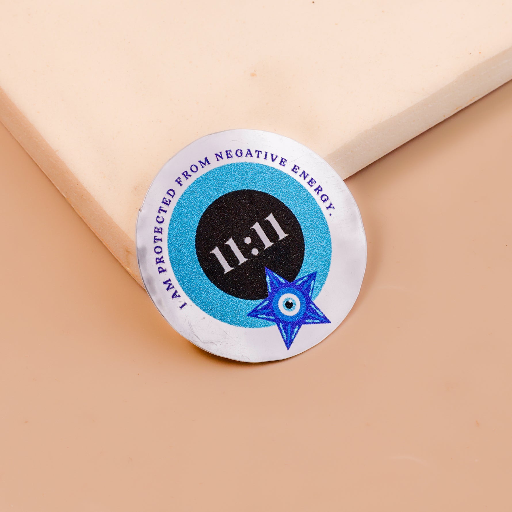 Protection from Evil Eye Sticker  (Pack of 10) - Abhimantrit