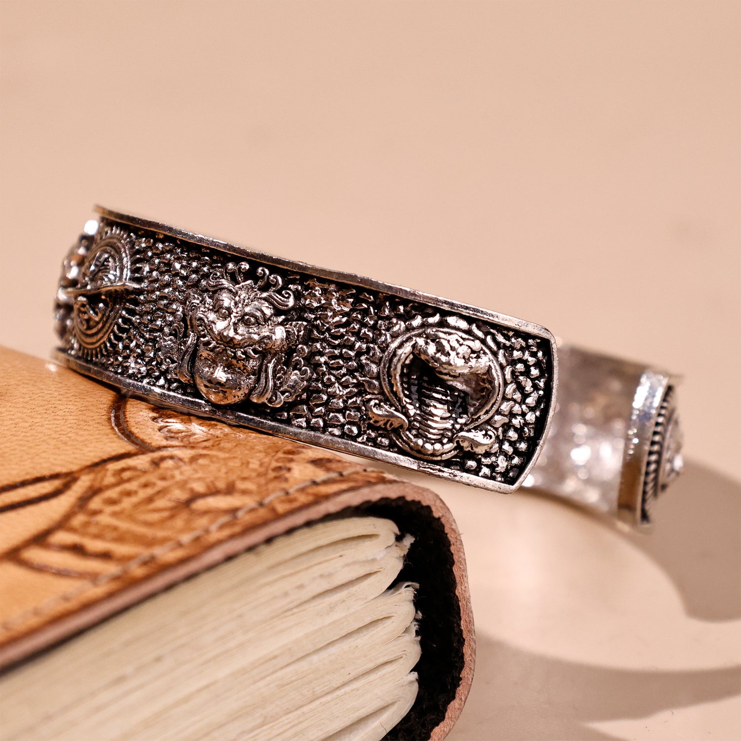 Nav Grah Kada (Silver Oxidize) - Abhimantrit