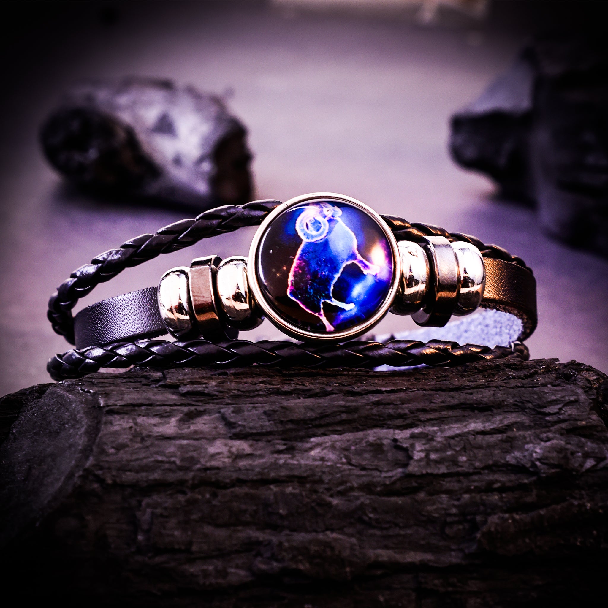 Aries Leather Bracelet
