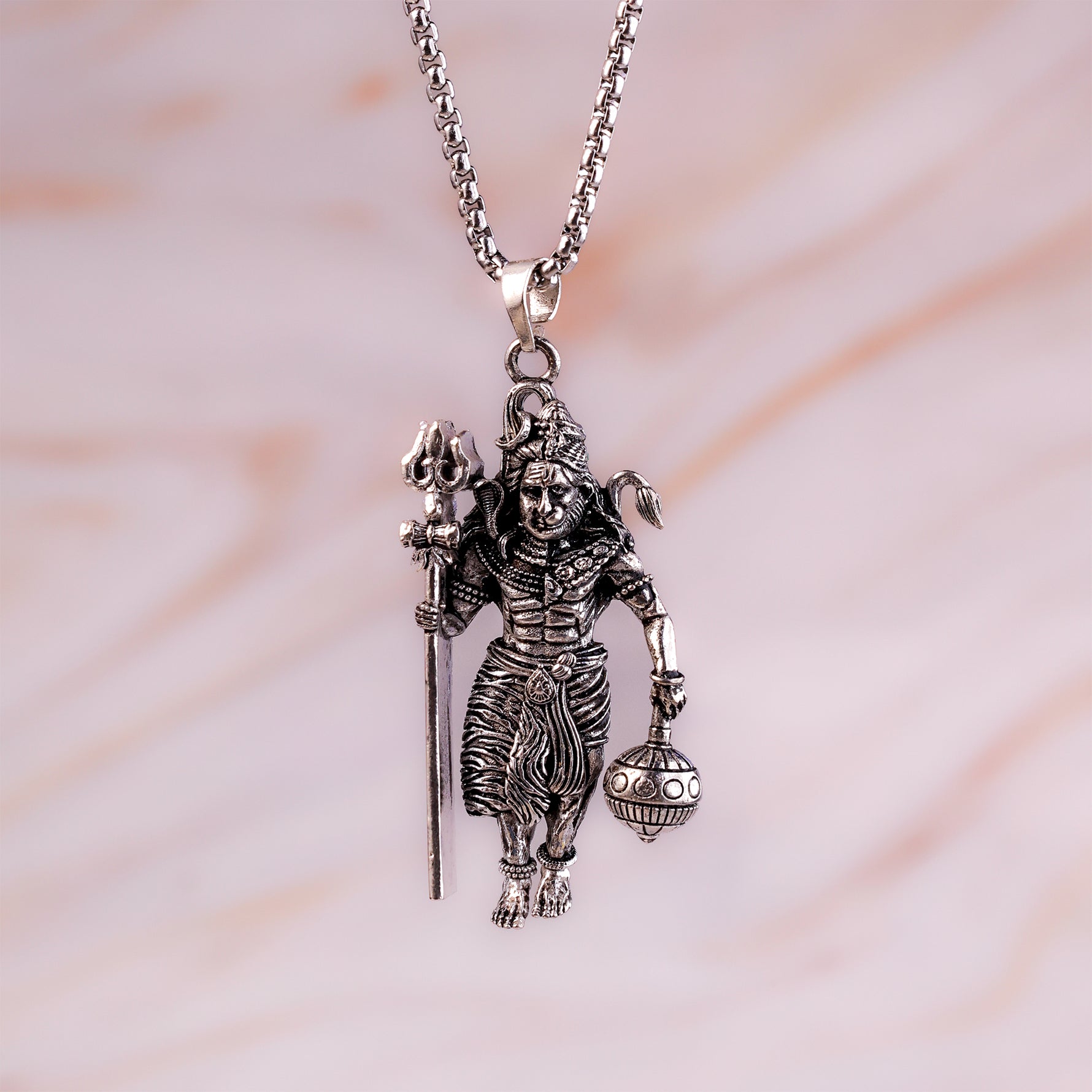 Shiv & Hanuman ji Pendent - Abhimantrit