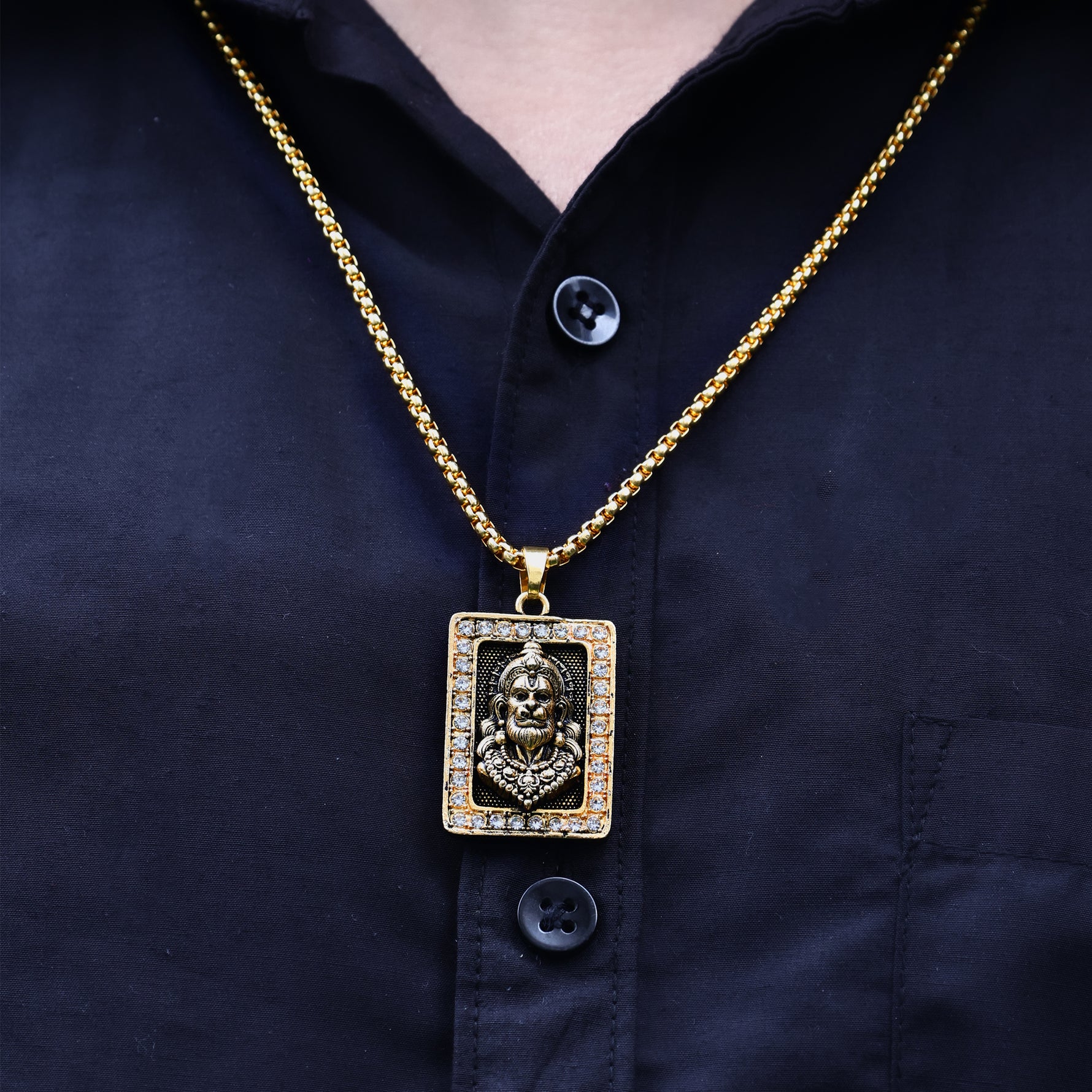 Ram Bhakt Hanuman Pendant (Blessing & Protection) - Abhimantrit