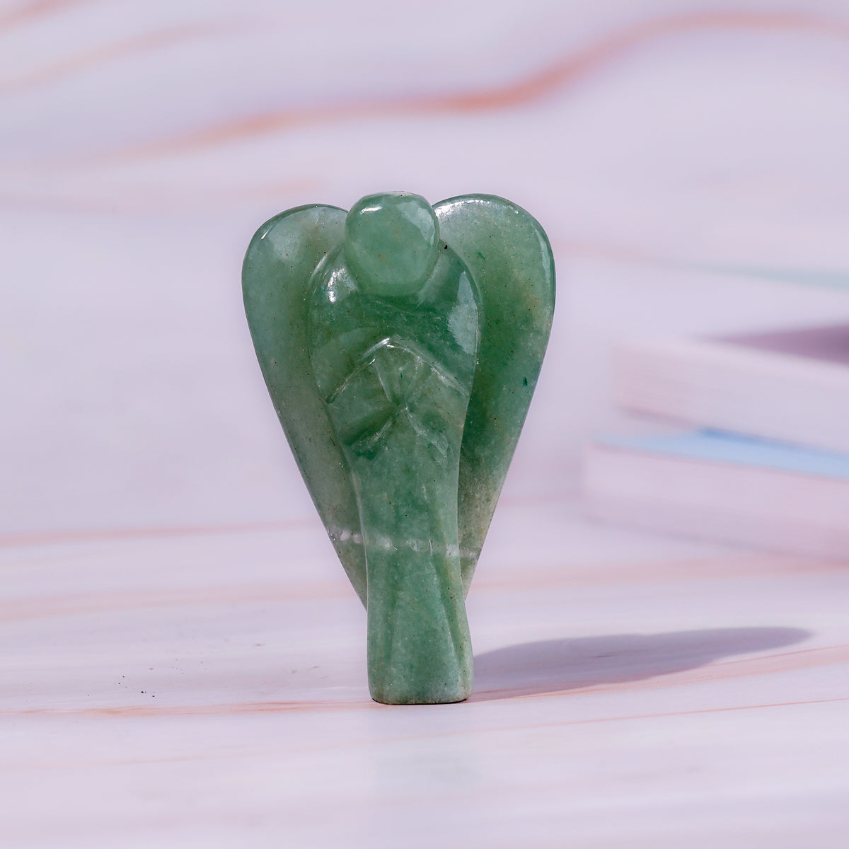Green Aventurine Crystal Angle