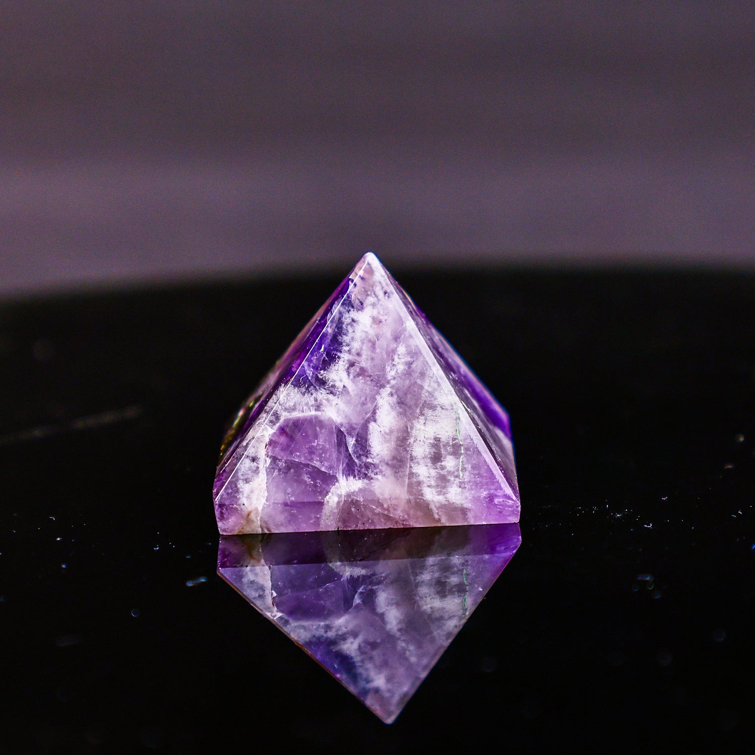 Amethyst Pyramid Small - Abhimantrit