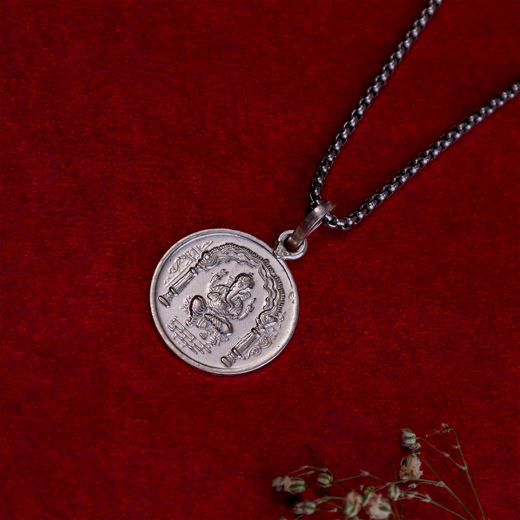 Ganpati Yantra Pure Silver - Abhimantrit