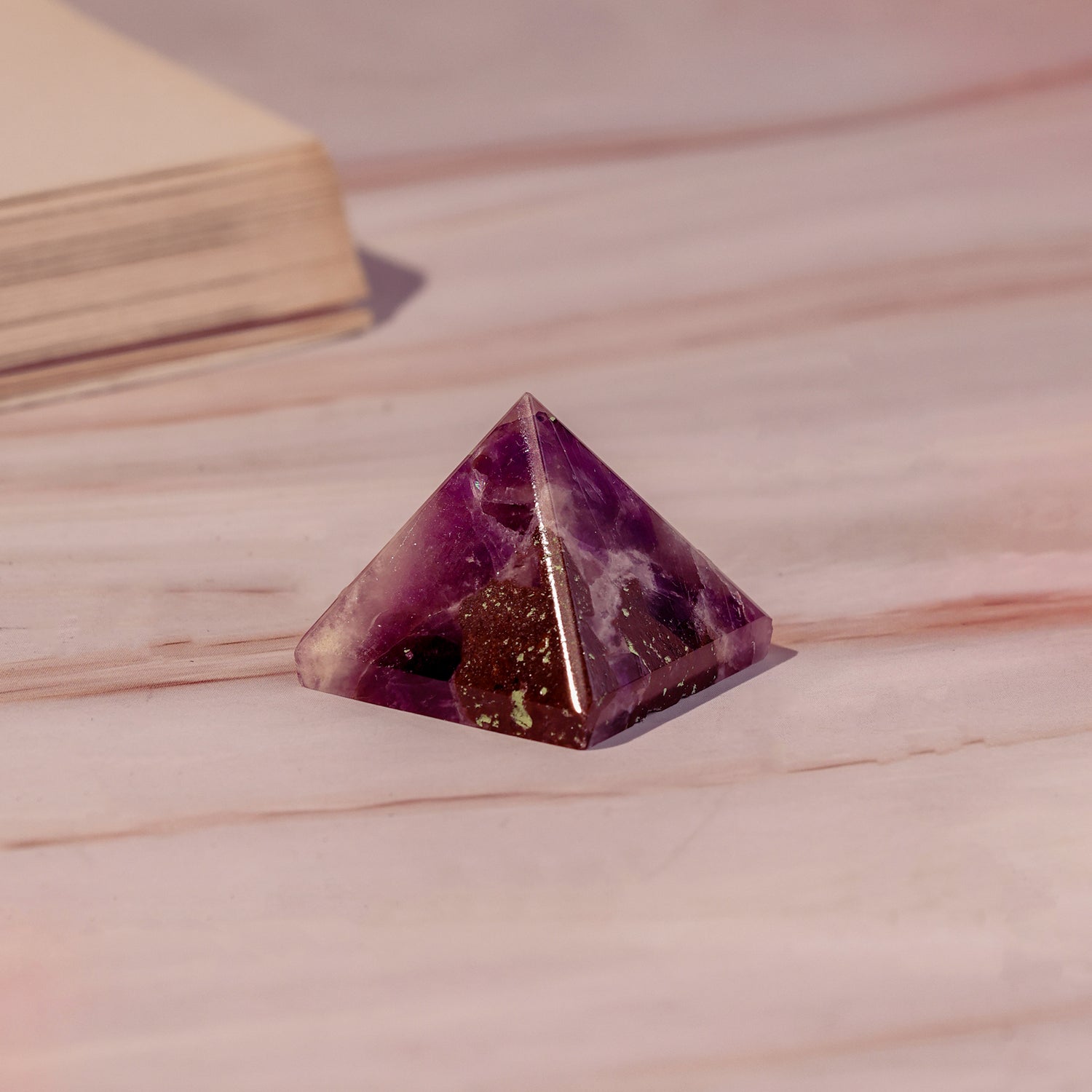 Amethyst Pyramid Small - Abhimantrit