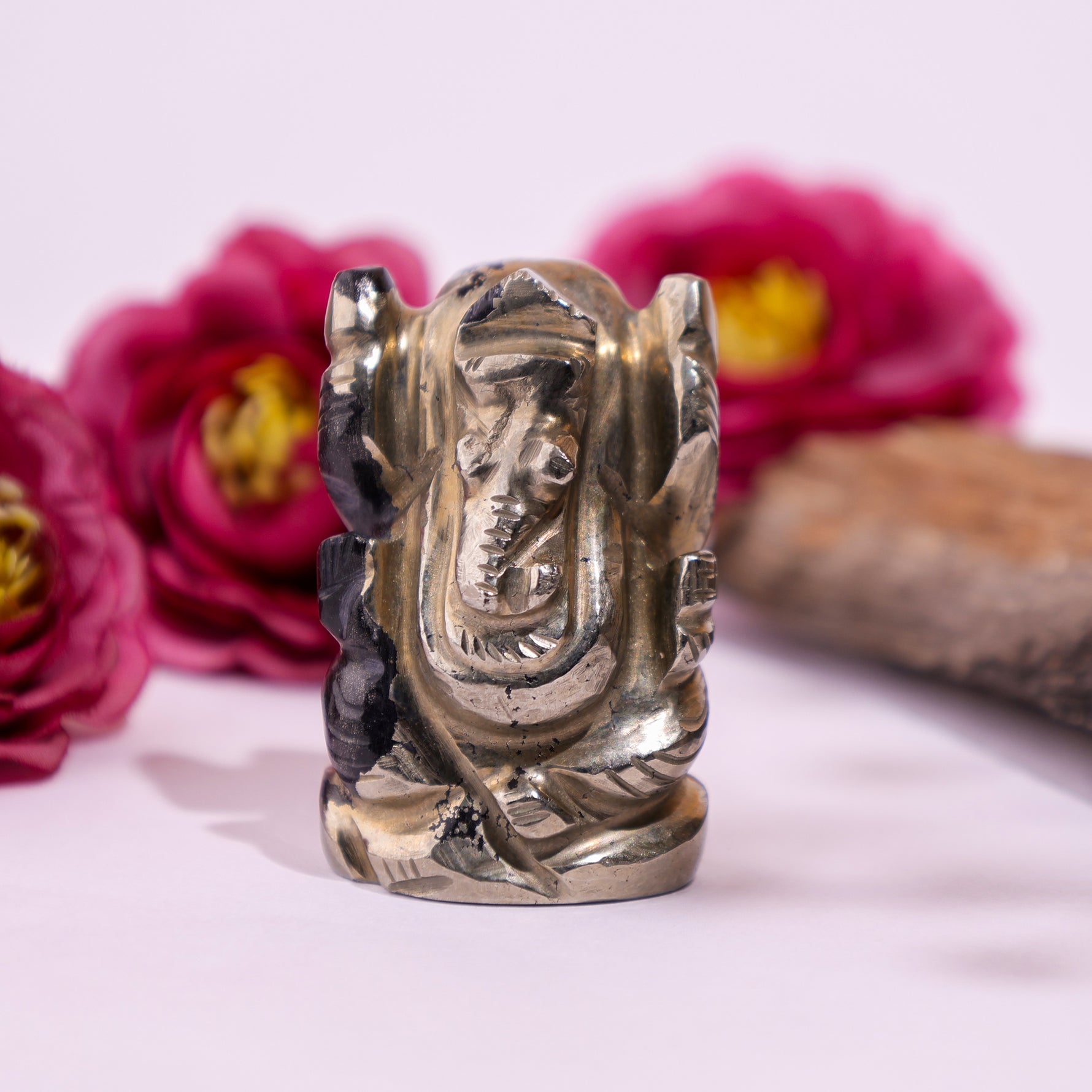 Pyrite Ganesha - Abhimantrit & Certified