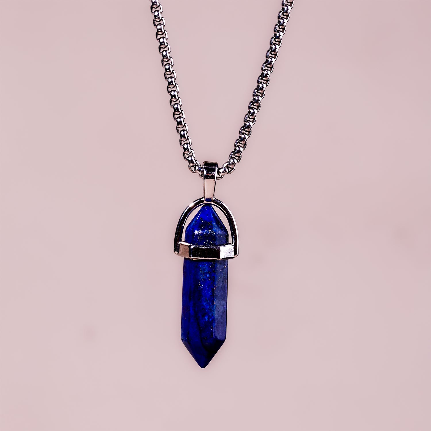 Lapis lazuli Pen Shape Pandent 
