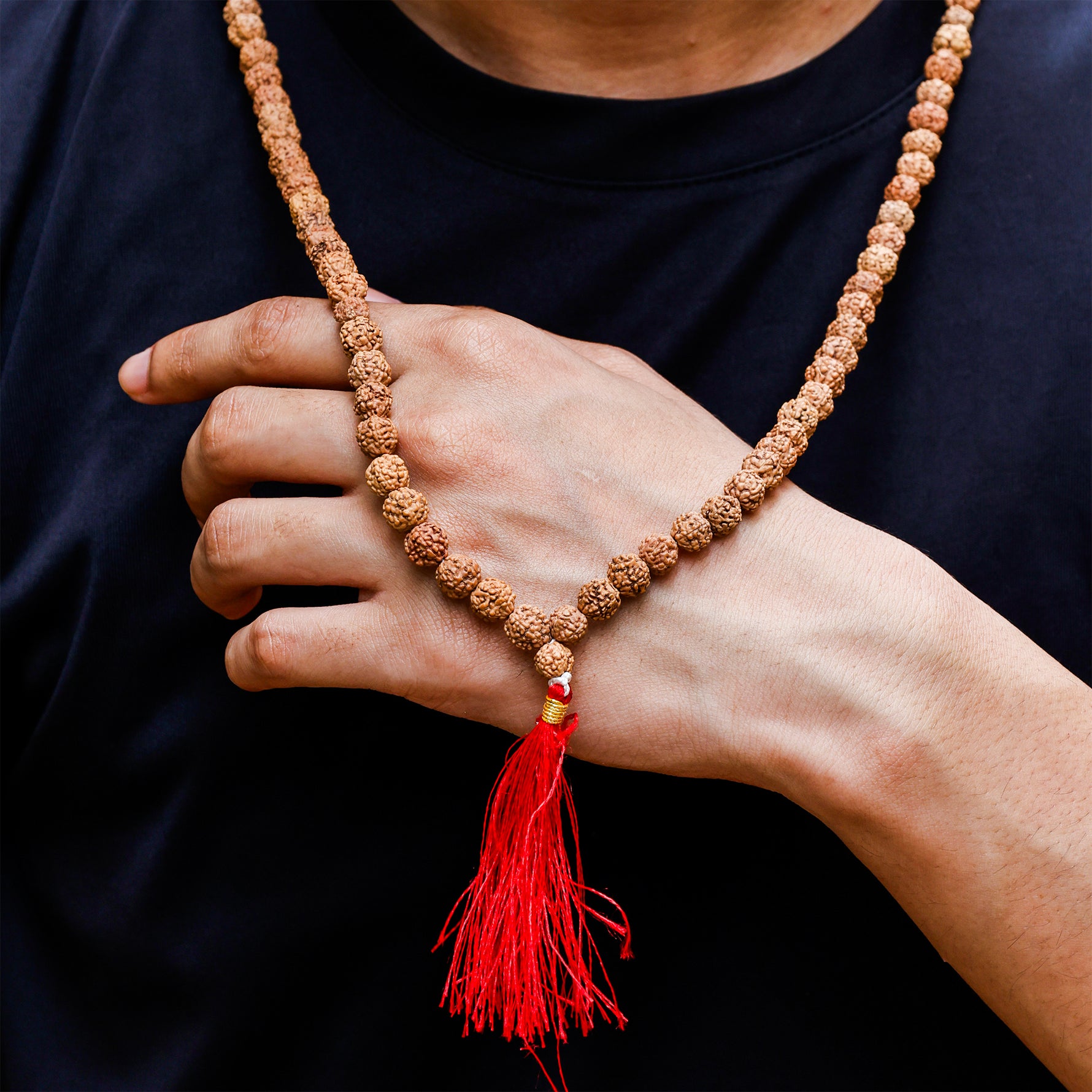 Rudraksha Mala - Abhimantrit & Certified