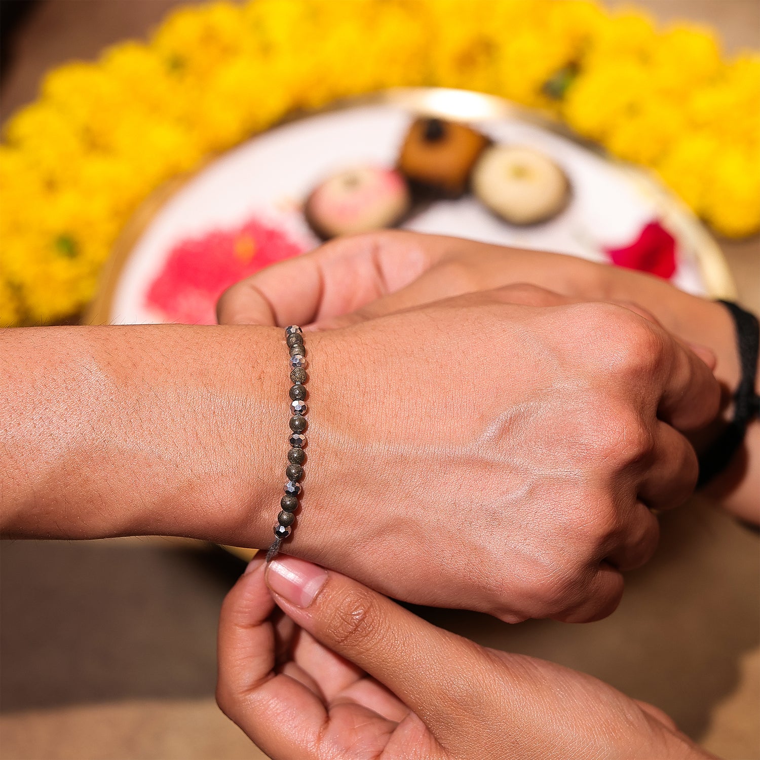 Pyrite rakhi - Abhimantrit