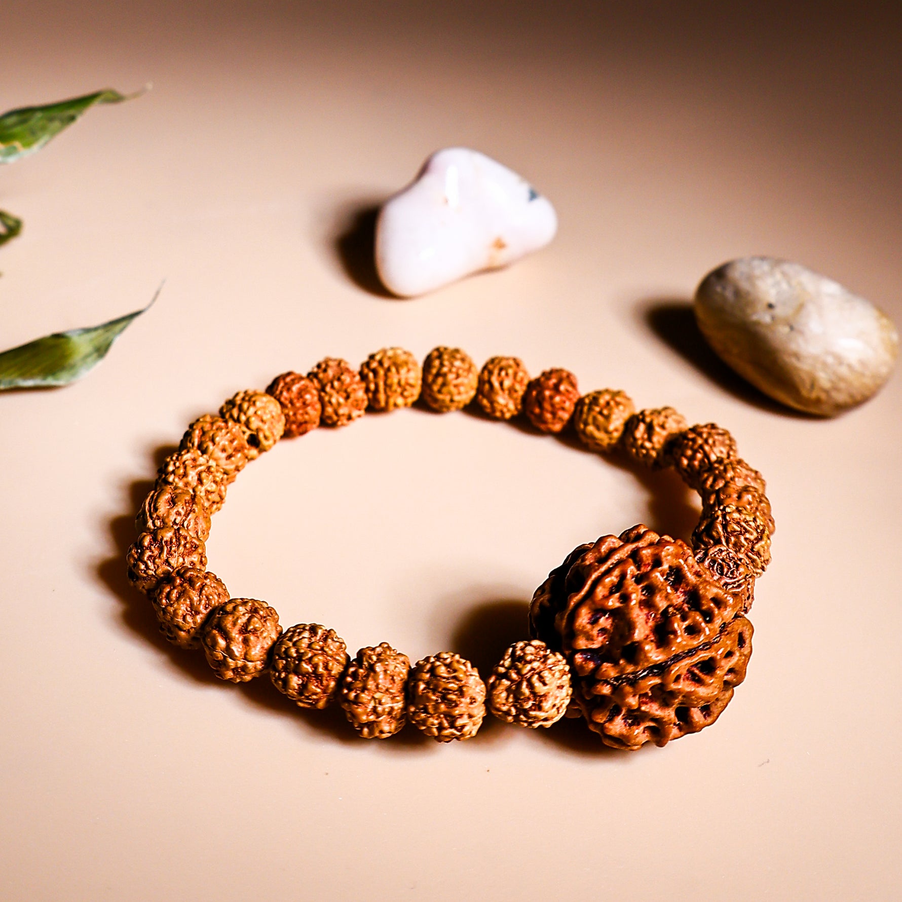 5 Mukhi Rudraksha Bracelet (Five Faced) - Abhimantrit & Certified