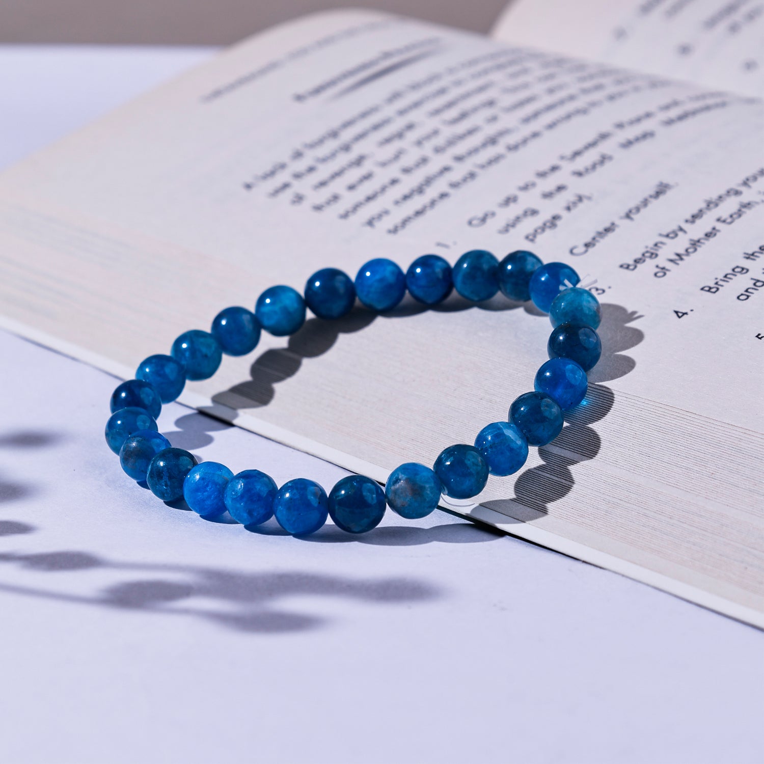 Blue Apatite Bracelet (Star)
