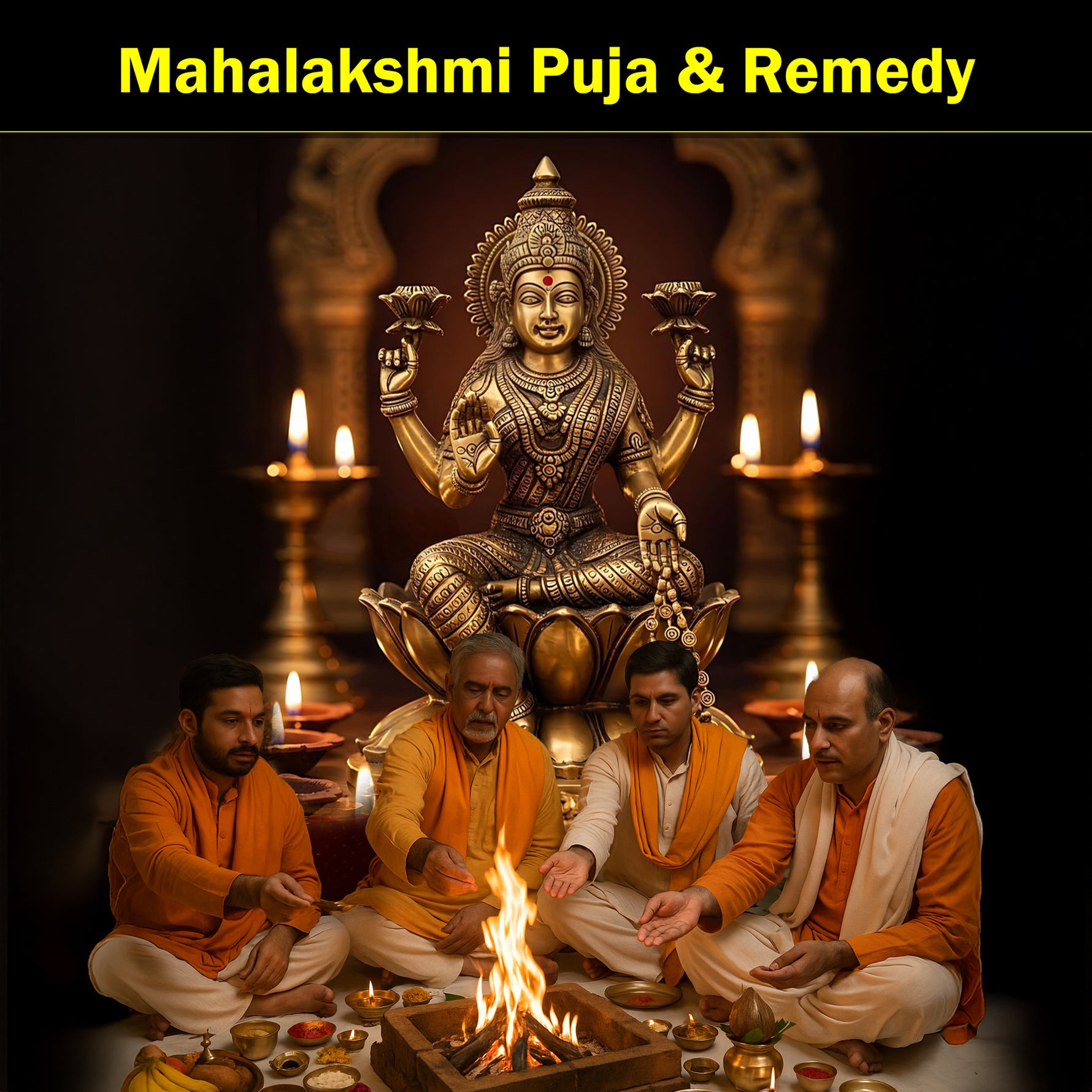 Mahalakshmi Puja & Remedy: For Resolving Wealth Problems