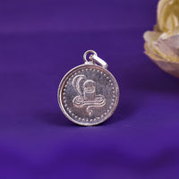 Shivling Yantra Pure Silver Pendant