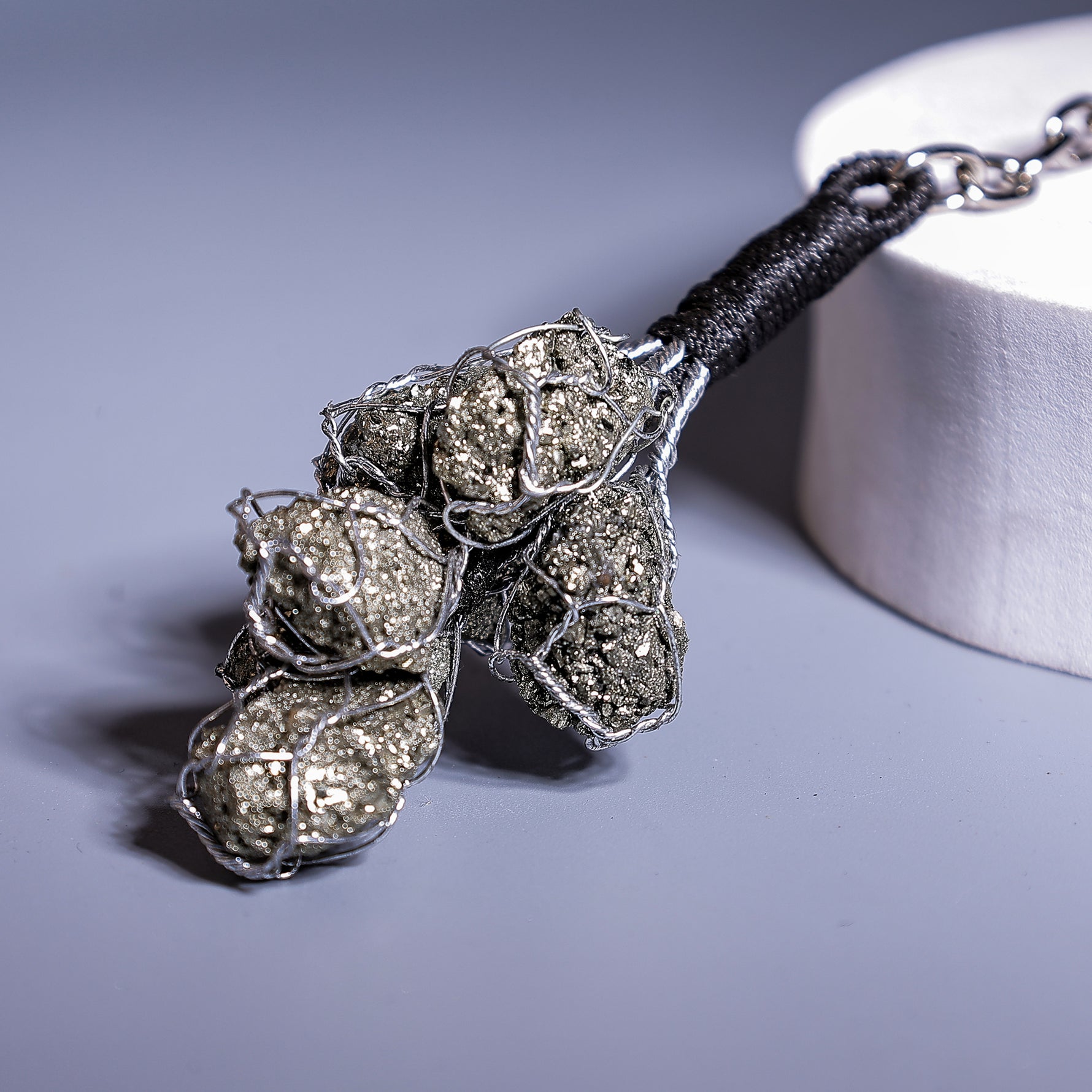 Pyrite Keychain - Abhimantrit