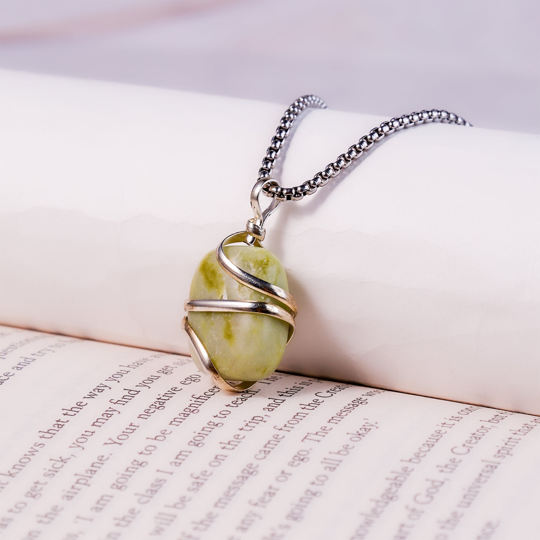 Serpentine Wrapping Pendant - Abhimantrit & Certified