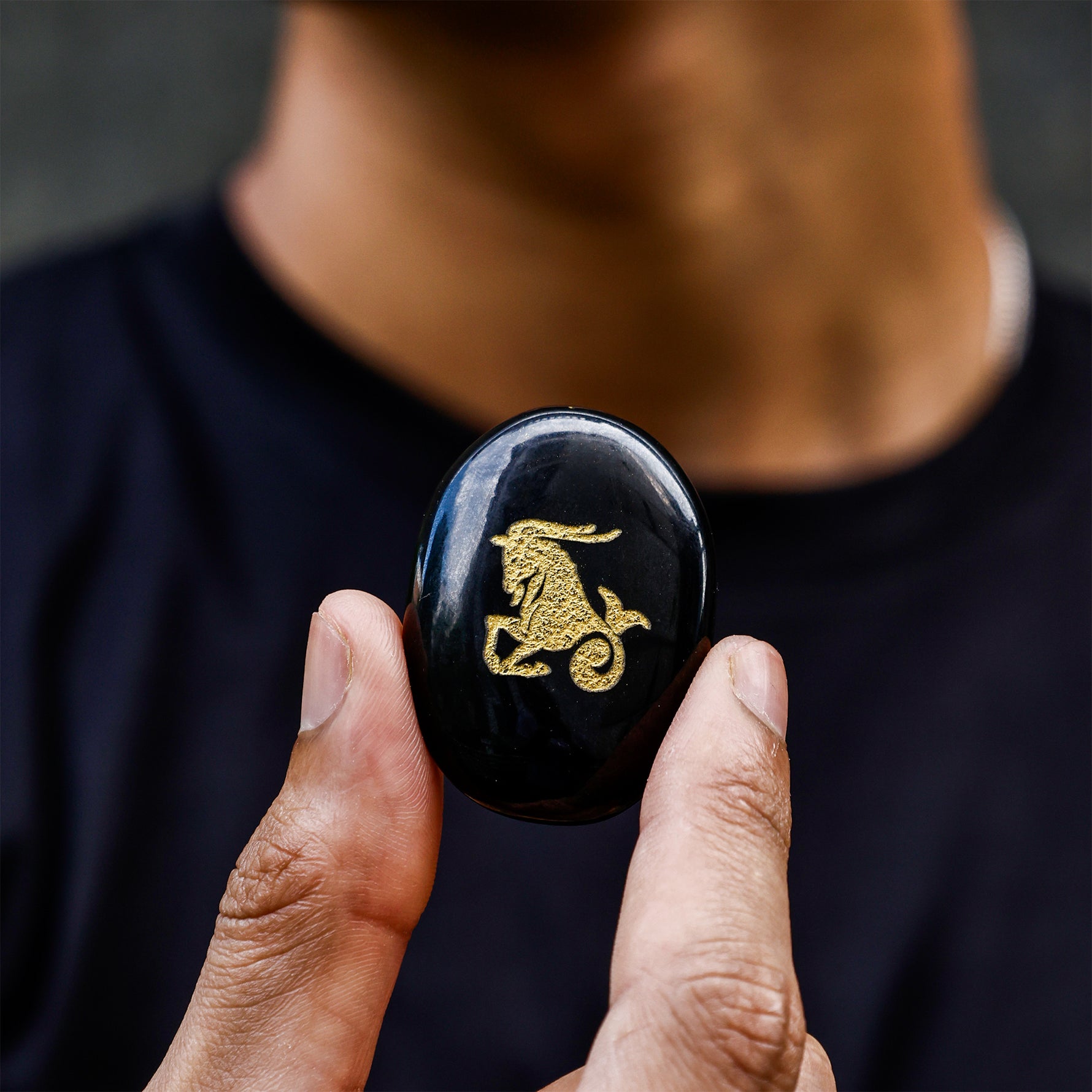 Capricorn Zodiac Sign Coin - Abhimantrit