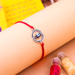 92.5 Pure Silver Shiv Netra Rakhi 
