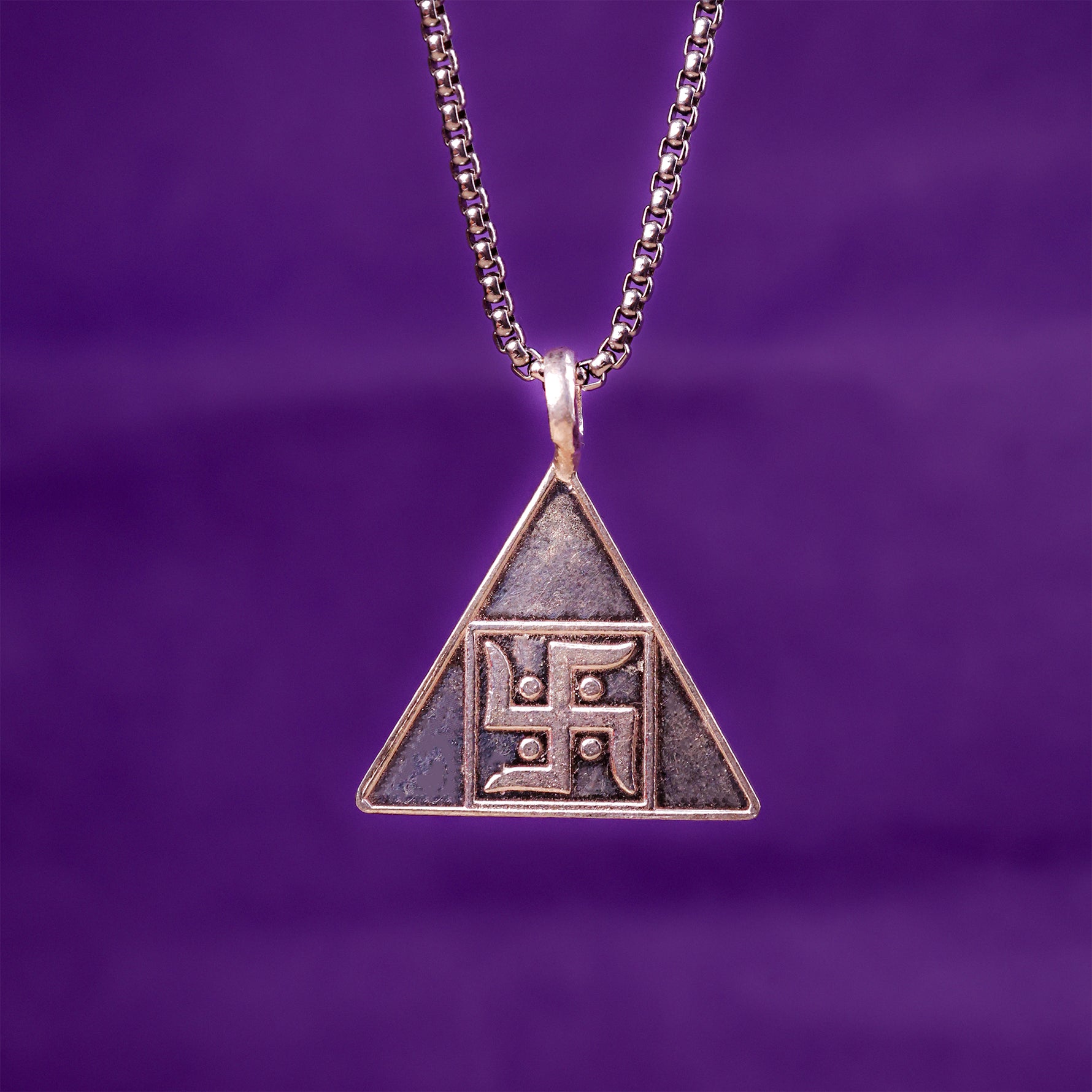 Pyra Trishakti Yantra Pure Silver - Abhimantrit