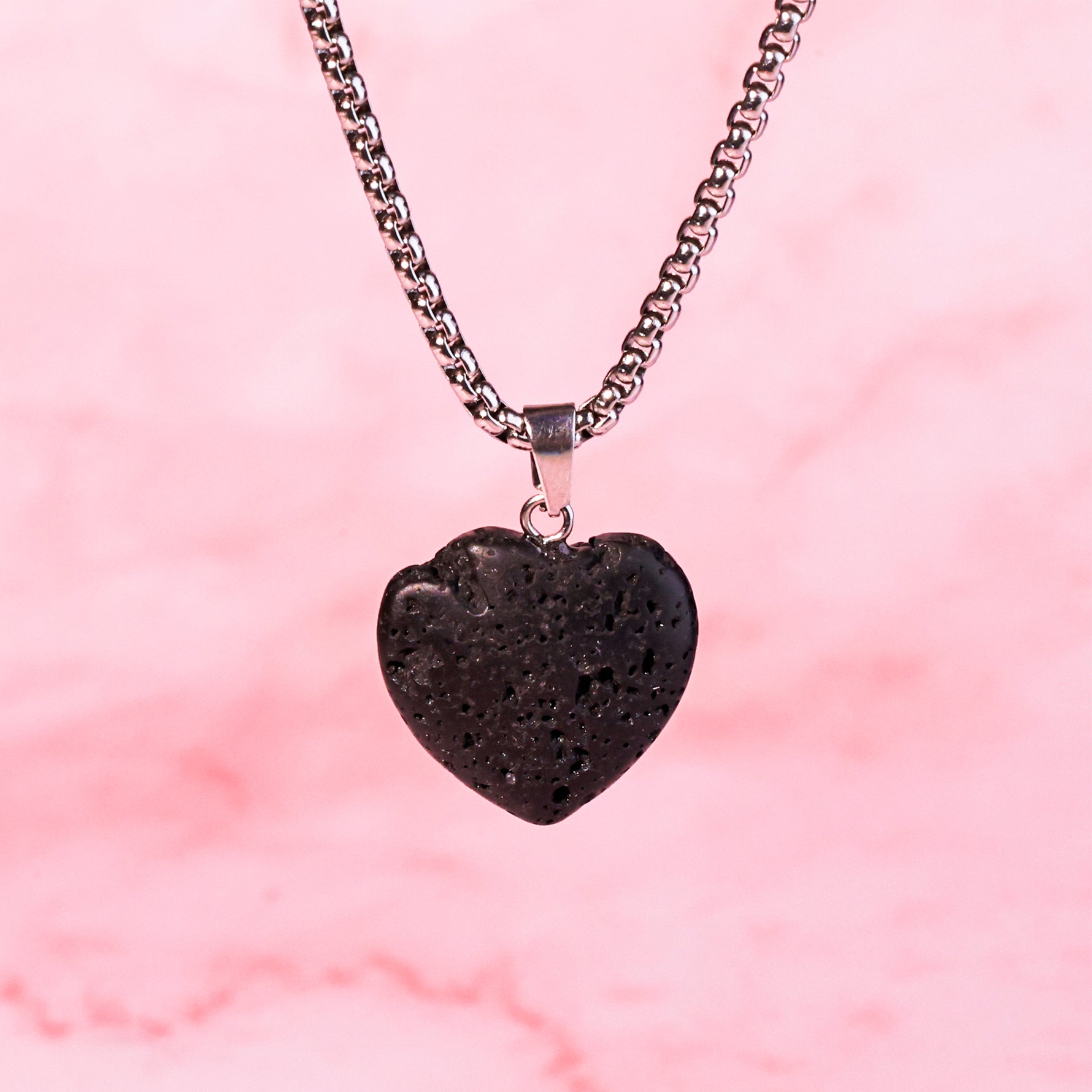 Lava Heart Pendant - Abhimantrit & Certified