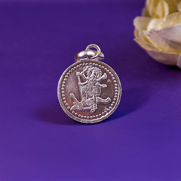 Mahakali Yantra Pendant Pure Silver - Abhimantrit