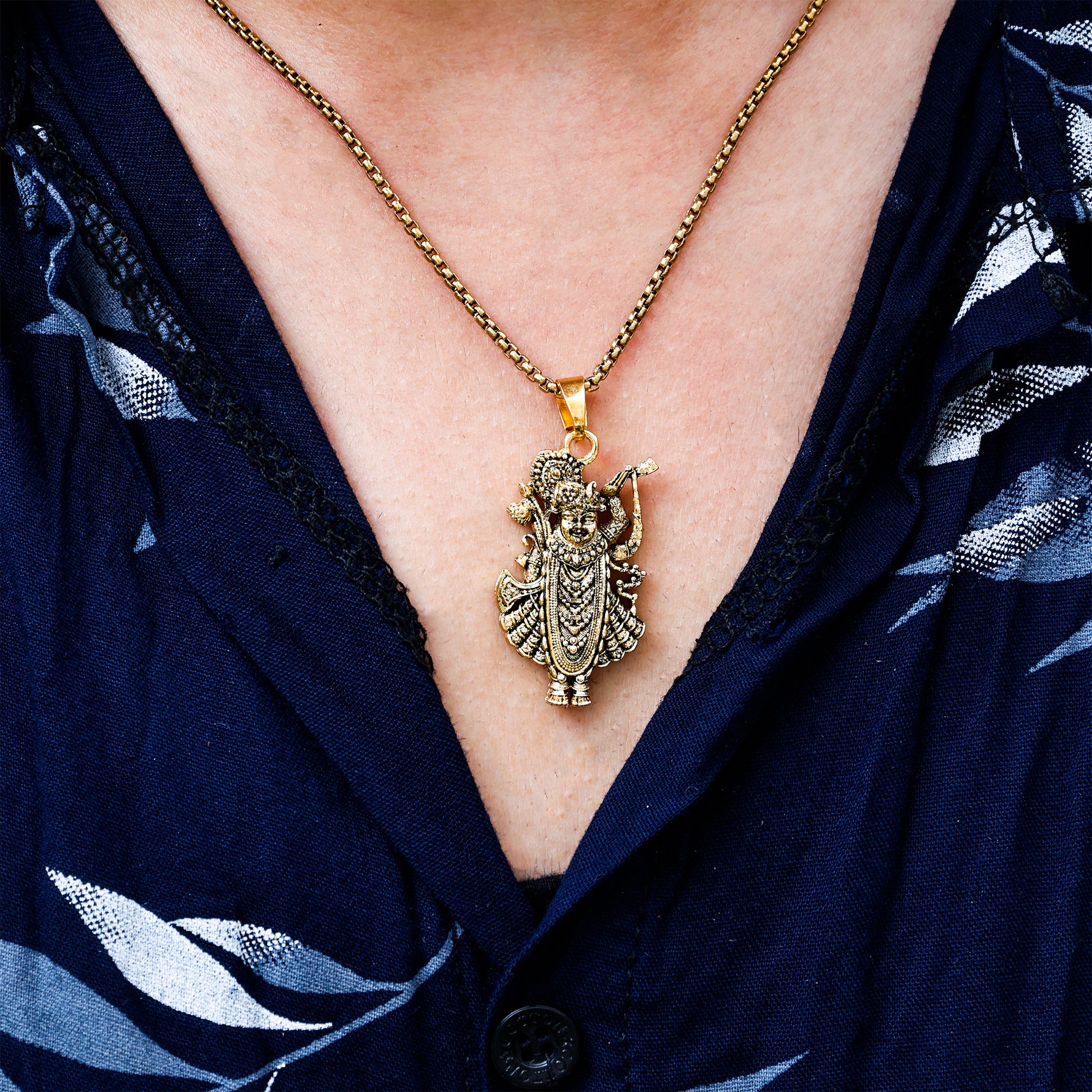 Shree Nathji Krishna Pendant - Abhimantrit