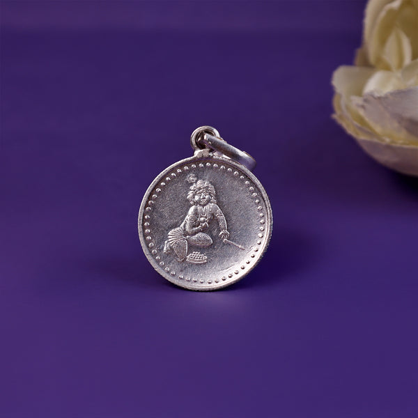Krishan Ji Yantra Pure Silver - Abhimantrit